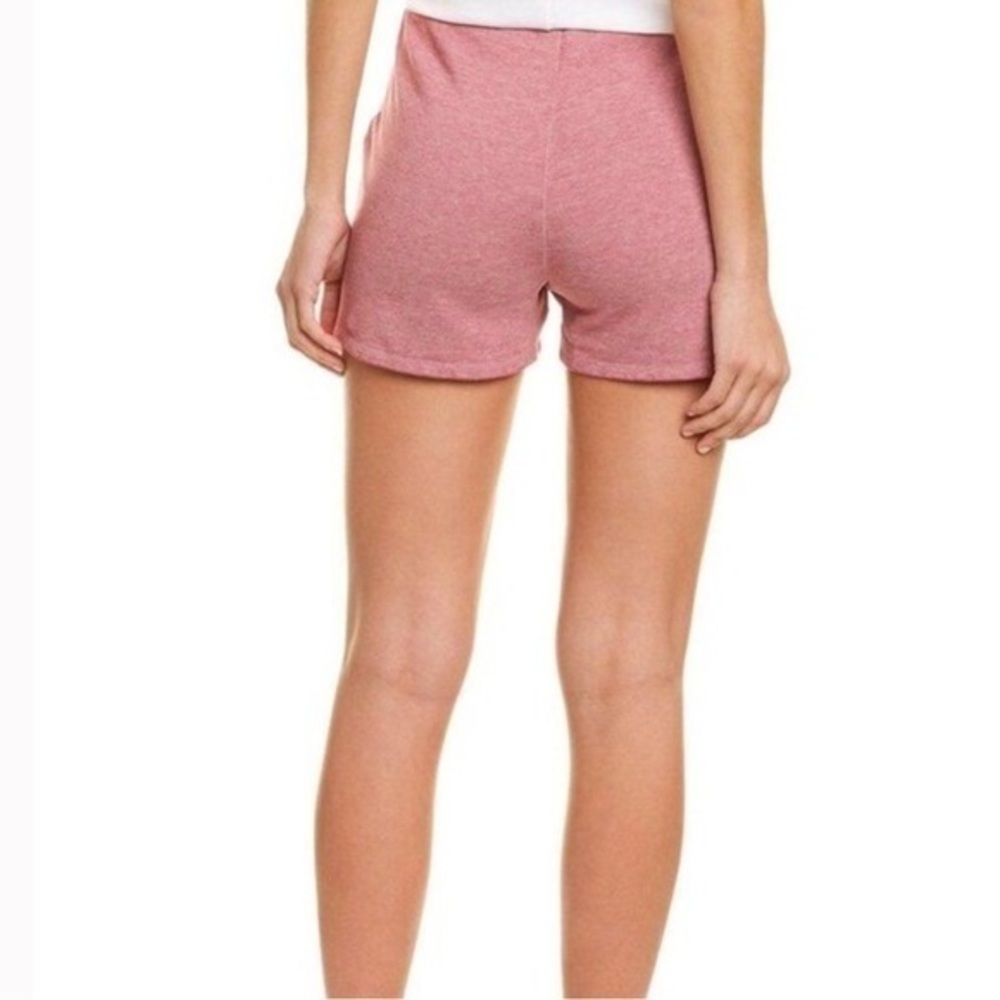 525 America Minimalist Mauve Seam Detail Pull-On Shorts Size Large Cottagecore - Picture 3 of 9
